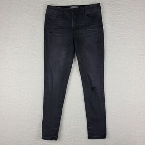 Wit & Wisdom Jeans Womens 8 Ab Solution Skinny Ankle‎ Jegging Dark Gray